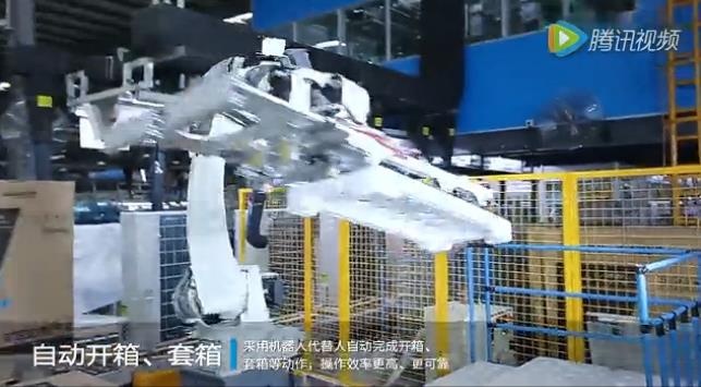 自动开箱，，，套箱